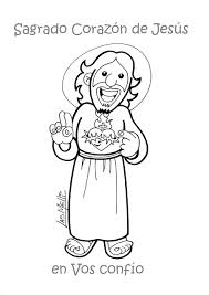 Páginas para imprimir y colorear gratis de rosario con corazón. La Catequesis El Blog De Sandra Recursos Catequesis Sagrado Corazon De Jesus Para El Mes De Junio