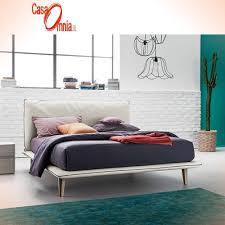 Struttura in legno massello e multistrato di legno, imbottitura : Letto Imbottito Dall Agnese Extra Bed Casaomnia