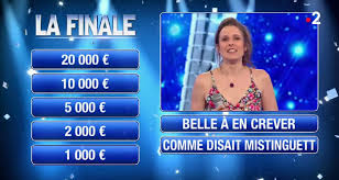 'mais personne n'arrivera a battre ce 'maestro', puis le temps passe et cela arrive ! N Oubliez Pas Les Paroles Eliminee Carole Repart Avec 57 000 Euros Femin Actu
