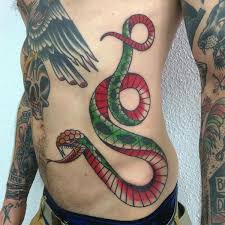 American traditional snake tattoo outline. Snake Tattoos In Traditional Style 30 Traditional Snake Tattoos