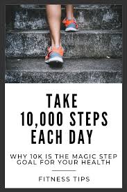 So looks like i need to take a 30min walk either early morning or in the evening to hit 10000 steps. 10 000 Steps A Day Challenge Michelle Porter Fit