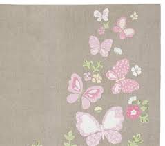 And mounted 3/4 iron pipes to the wall using floor flanges and street elbows. Camille Butterfly Rug Patterned Rugs Pottery Barn Kids