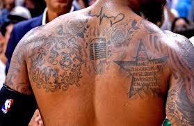Looks like @dame_lillard got some new ink this summer, including a @raiders tattoo pic.twitter.com/tbomd2ezr7. Inkednba Damianlillard Has Been On A Year In The Facebook