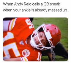 Former professional footballer, @faireland u18 head coach. Nfl Memes Andy Reid Usually Waits Until The Playoffs To Facebook
