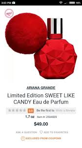 Scent does not last long. Ariana Grande Sweet Like Candy Red Limited Edition Edp 50ml Ariana Grande Songs