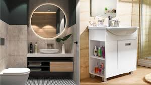 Are you stuck with a tiny bathroom that you want to remodel with a vanity? 100 Small Bathroom Sink Cabinets Modular Bathroom Vanity Design Ideas 2020 Youtube