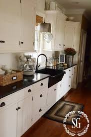 Stonegable Fall House Tour Stonegable Trendy Kitchen Black Appliances Kitchen Remodel