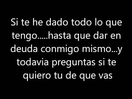 Franco De Vita Tu De Que Vas Con Letra Franco De Vita Canciones Del Ayer Canciones