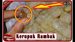 Jika sudah pisahkan daging dari tulangnya 5. Cara Menggoreng Kerupuk Rambak