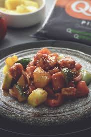 Sweet And Sour Quorn Meat Free Pieces Recipe Quorn Recipes Quorn Vegetarian Recipes