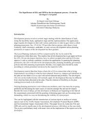 A conversation with dr jomo kwame sundaram senior adviser, khazanah research institute visiting fellow, initiative for policy dialogue, columbia university. The Significance Of Eia And Dpr In The Development Process Developer S Viewpoint By