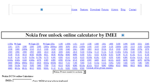 How to unlock nokia 1600? Access Unlock Nokiafree Org Nokia Unlock Phone Codes Calculator Mobile Unlocking Software