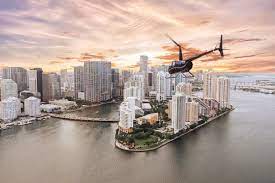Take an aerial view of the beaches, the city neon or florida everglades. Private Helicopter Tour Miami 30 Minutes