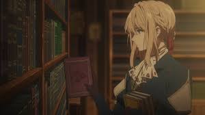 Violet Evergarden Special Aesthtetics Violet Books And Flounced Dresses All My Aesthetics In One Episode Violet Evergarden Anime Violet Evergreen Violet