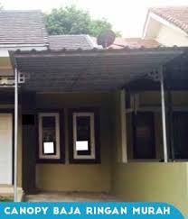 Oleh sebab itu, baja ringan digunakan juga pada material selain kerangka atap rumah. Harga Kanopi Baja Ringan Model Rangka Single Atap Spandek