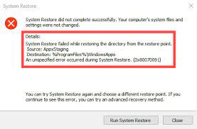 Solved System Restore Error 0x80070091 In Windows 10 Windows 10 Free Apps Windows 10 Free Apps