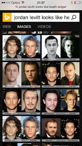 I Knew I Wasn T Crazy Joseph Gordon Levitt Is Magically Spawning Into Heath Ledger So Freaky Fun Facts Heath Ledger Joseph Gordon Levitt