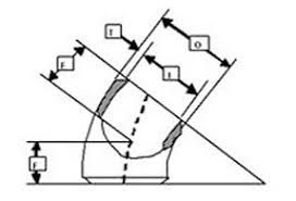 Short Radius 45 Degree Elbow 45 Degree Sr Elbow