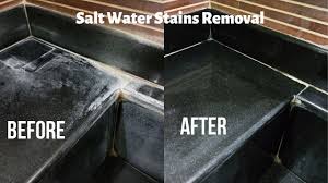 Continue breaking apart the salt until it has all been cleared. 6 02 Mb How To Clean Or Remove Salt Water Stains On Sink Tap Floor Tiles How To Remove Hard Water Stains Download Lagu Mp3 Gratis Mp3 Dragon