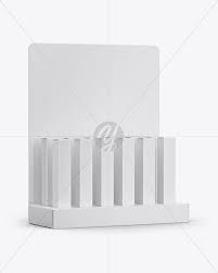 Display Box With Small Boxes Mockup Half Side View In Box Mockups On Yellow Images Object Mockups Box Mockup Display Boxes Small Boxes