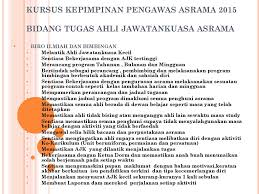 Yb tuan suhaizan bin kaiat. Kursus Kepimpinan Pengawas Asrama Ppt Download