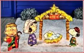 Charlie Brown And Lucy Lighted Nativity Scene Outdoor Snoopy Christmas Christmas Characters Peanuts Nativity Set