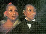 Black Hawk and His Son Whirling Thunder #1 Photograph by John Wesley Jarvis 