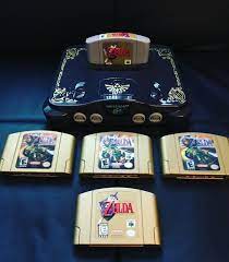 Ending saturday at 4:40pm pdt. My Custom Legend Of Zelda N64 Console With Some Games Love The Gold Trim Really Makes It Pop N64