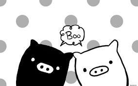 Boo So Cute Pig Illustration Pig Cartoon Anime Toon