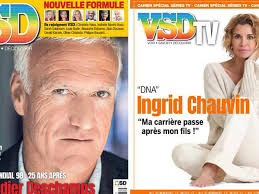 Ingrid Chauvin (Demain nous appartient), Jean-Luc Reichmann, Léa Salamé,  l'avocate Sarah Saldmann... réunis dans VSD avec son cahier TV