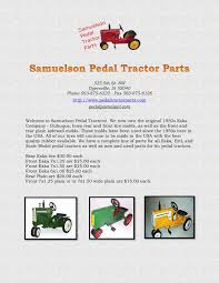 In russia, john deere has a plant for the production of sowing and tillage equipment in orenburg, as well as a plant for the production of tractors, combine harvesters, construction and forestry equipment in. Pedal Tractor Parts Pages 1 3 Flip Pdf Download Fliphtml5