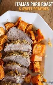 Italian Pork Roast With Sweet Potatoes Recipe Pork Best Candied Yams Recipe Pork Roast
