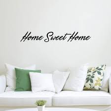 Walmart.com has been visited by 1m+ users in the past month Amazon Com Home Sweet Home Inspirational Quotes Lettering Decor Vinyl Wall Art Decal 6 X 40 Decoration Vinyl Sticker Living Room And Kitchen Wall Decals Greeting Welcome Entrance Tools