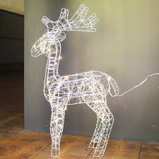 3d Wire Reindeer Light Reindeer Lights Led Star Lights Light Decorations
