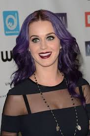 Katy perry, purple hair, 2019 wallpaper | katy perry. Katy Perry Goes Goth Singer Rocks Purple Hair Sheer Black Bandage Dress Photos Huffpost Life