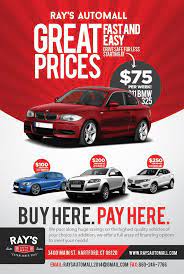 Rays Automall Sales Flyer Side B Design Print By Artwurks Unlimited Print Promotion Flyergame Flyer Sale Flyer Ad Layout