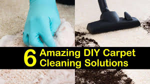 Rinse your carpet with the steam cleaner. 6 Amazing Diy Carpet Cleaning Solutions