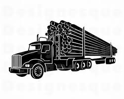 Logging Truck 2 Svg Truck Svg Trucking Svg Logging Svg Etsy Svg Truck Coloring Pages Svg Files For Cricut