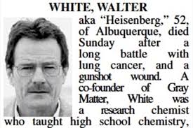 Breaking Bad»-Todesanzeige löst Run auf Zeitung aus