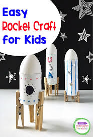 Maybe you would like to learn more about one of these? Simple Rocket Space Craft For Kids Using Recycled Materials