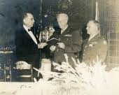 Florida Memory • Lieutenant General Blanding, left, with Brigadier General  Vivian Collins and Colonel Mark Lance in St. Augustine.