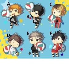 This blog is dedicated to those little guys, because who doesn't love shimejis? Haikyuu High Kyuu Shoyo Volleyball Acrylic Anime Keychain Strap Figure Cute Key Chains Aliexpress