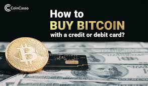 Credit and debit cards are an excellent option, and the primary reason behind it is the irreversible nature of bitcoin. How To Buy Bitcoin With A Credit Or Debit Card Coincasso Exchange