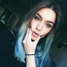 Ombre hair can work amazingly well if your locks have been cut into a layered style. Blue Is The Coolest Color 50 Blue Ombre Hair Ideas Hair Motive Hair Motive