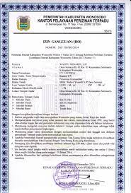 Salah satu contoh yang paling sering digunakan adalah surat permohonan izin kerja. Contoh Formulir Surat Izin Gangguan Download Kumpulan Gambar
