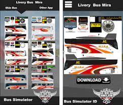Livery bus mira shd apps on google play livery bus restu shd app ranking and store data app annie. Skin Livery Bus Mira Apk Download For Android Latest Version 6 0 Livery Skin Bussid Arjunaxhd Bussidshd