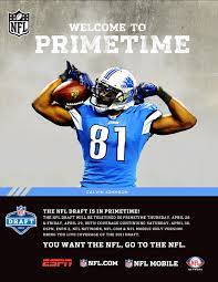 Marketing Of Sports Promotion Football Fans Detriot Lions Fans Place Nfl Price Free Product Distributed Through N Nfl Draft Calvin Johnson Sports Marketing