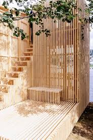 Gallery Of Gjennomsikte Kollaboratoriet 10 Wooden Terrace Wood Architecture Architecture
