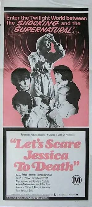 Let's Scare Jessica to Death (1971) Australian movie poster