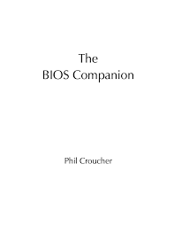 December 19th, 2006, 8:49 many thanks for this hint. The Bios Companion Manualzz